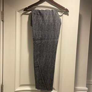Classiques Entier Blue Textured Cropped Pants